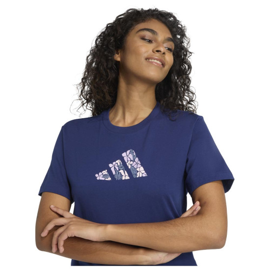 Adidas Γυναικεία κοντομάνικη μπλούζα Soft Side Graphic Tee Adidas Γυναικεία κοντομάνικη μπλούζα Soft Side Graphic Tee